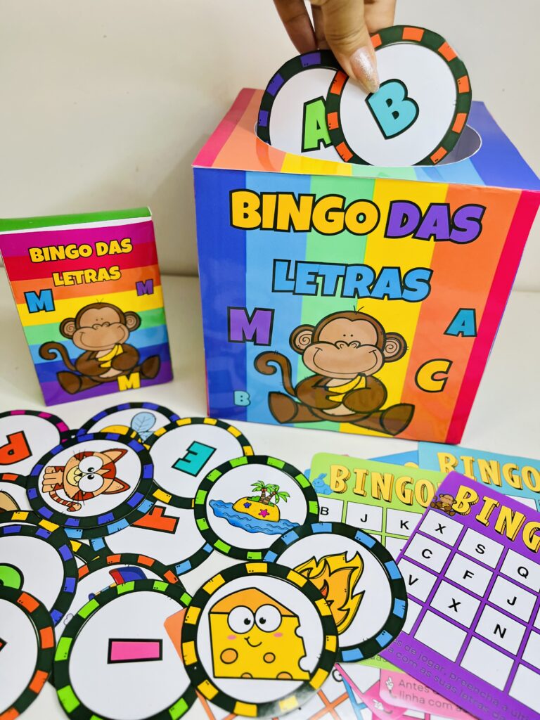 JOGO BINGO DAS LETRAS